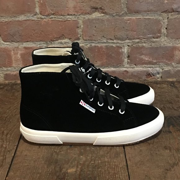 Superga Velvet High Tops NWT - Picture 4 of 7